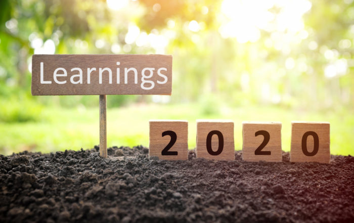 Blog post on Learnings from 2020 by Nalin Chandna.